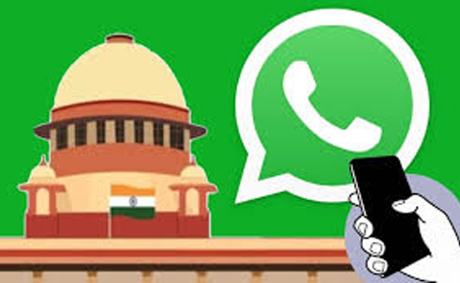 Supreme Court bans use of WhatsApp and other electronic modes 